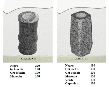 vaze granit