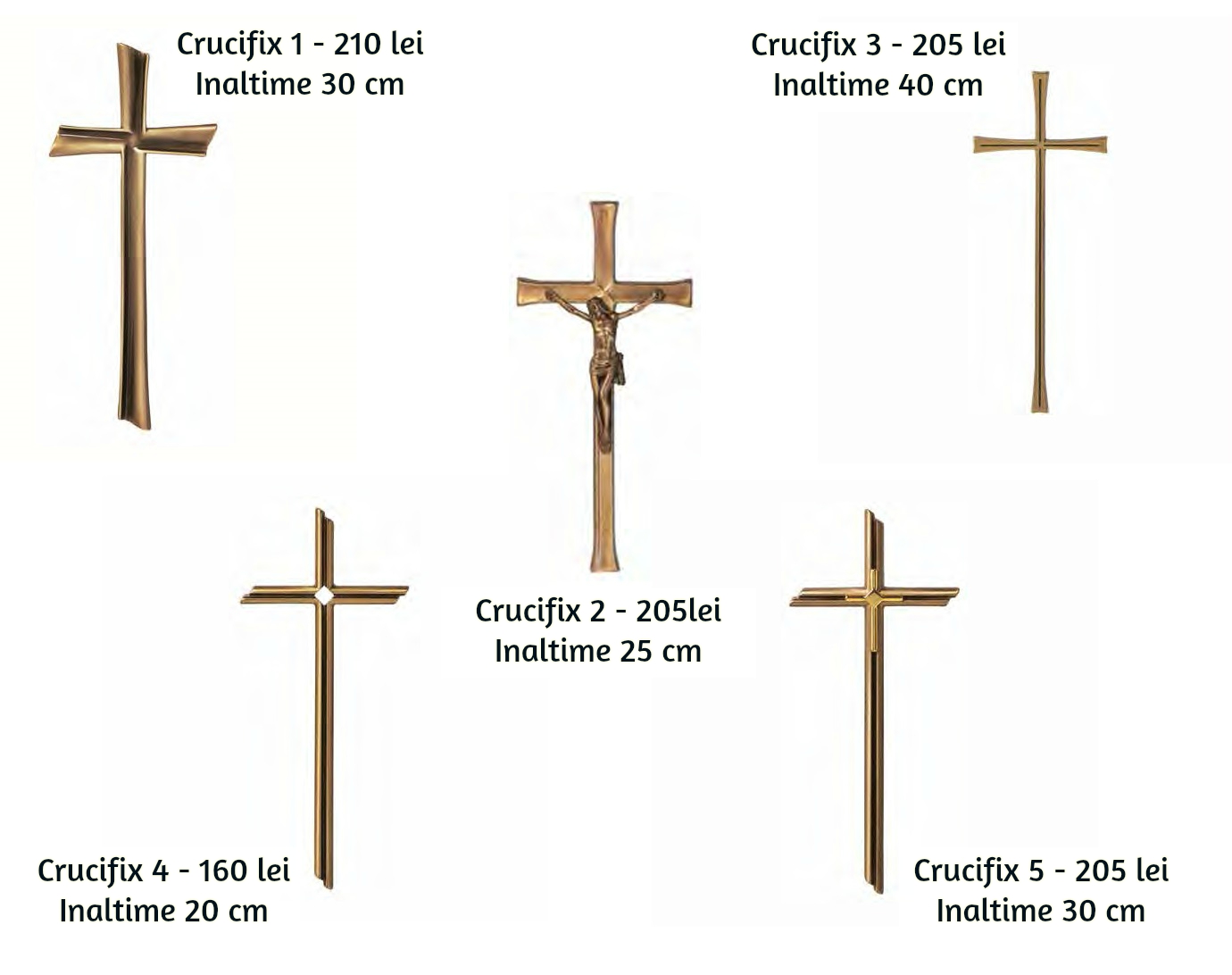 cruci din bronz